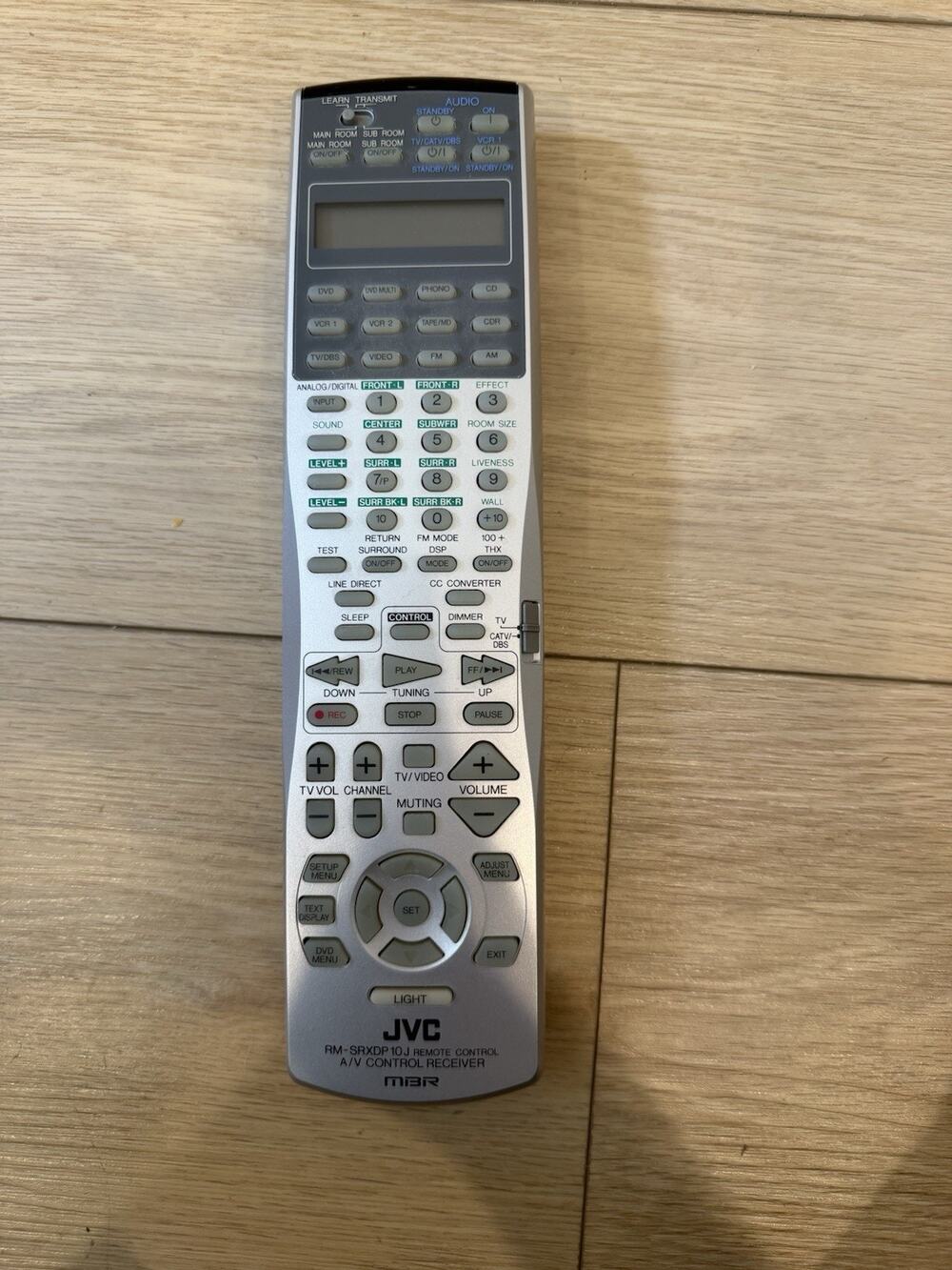 JVC RM-SRXDP10J Home Audio Receiver remote control RXDP10VBK, RXDP10VSL